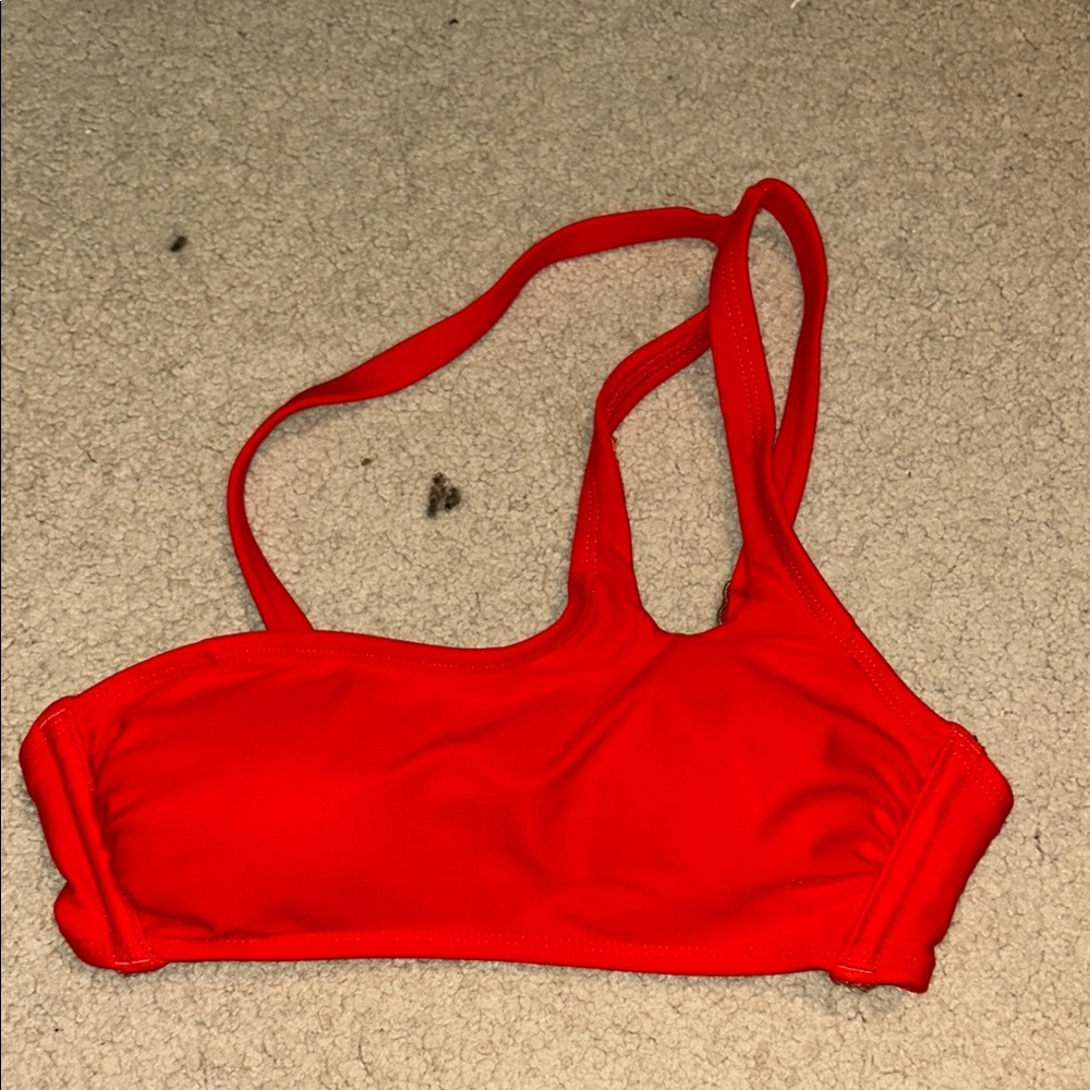 Xhilaration Vibrant Red Bikini Top